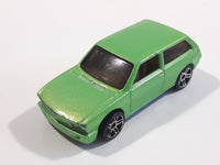 2011 Hot Wheels Volkswagen Brasilia Green Die Cast Toy Car Vehicle