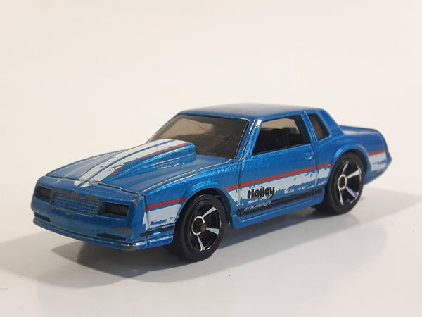 2012 Hot Wheels HW Performance '86 Monte Carlo Metalflake Blue Die Cast Toy Muscle Car Vehicle