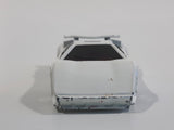 1988 Hot Wheels Speed Fleet Lamborghini Countach White Die Cast Toy Exotic Luxury Car Vehicle