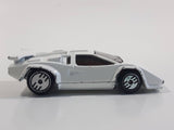 1988 Hot Wheels Speed Fleet Lamborghini Countach White Die Cast Toy Exotic Luxury Car Vehicle