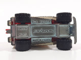 Majorette No. 277 Toyota 4x4 African Safari Cream White 1/53 Scale Die Cast Toy Car Vehicle with Opening Rear Window