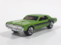 2007 Hot Wheels Code Cars '68 Mercury Cougar Green Die Cast Toy Muscle Car Vehicle