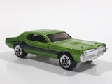 2007 Hot Wheels Code Cars '68 Mercury Cougar Green Die Cast Toy Muscle Car Vehicle