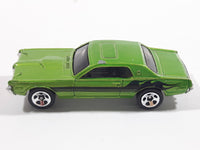 2007 Hot Wheels Code Cars '68 Mercury Cougar Green Die Cast Toy Muscle Car Vehicle