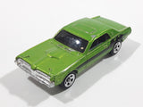 2007 Hot Wheels Code Cars '68 Mercury Cougar Green Die Cast Toy Muscle Car Vehicle