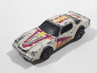 Vintage 1982 Hot Wheels Chevrolet Camaro Z28 White Die Cast Toy Muscle Car Vehicle