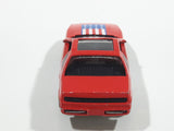 1987 Hot Wheels The Hot Ones Pontiac Fiero 2M4 Red Die Cast Toy Sports Car Vehicle - GHO