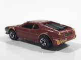 1989 Hot Wheels Color Racers II Wind Splitter Dark Red Burgundy Die Cast Toy Car Vehicle