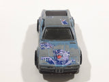 1993 Hot Wheels Tattoo Machines Wind Splitter Metallic Light Blue Die Cast Toy Car Vehicle