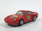 1990 Hot Wheels Ultra Hots Porsche 959 Red #59 Die Cast Toy Race Car Vehicle