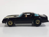 Rare Vintage 1982 Hot Wheels Hot Ones Hot Bird Black Yellow Die Cast Toy Car Vehicle - Gold Wheels