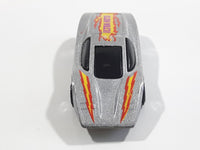 1985 Hot Wheels Large Charge Silver Bullet Metallic Silver Die Cast Toy Car Vehicle