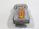 1985 Hot Wheels Large Charge Silver Bullet Metallic Silver Die Cast Toy Car Vehicle