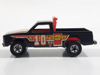 1989 Hot Wheels Beach Patrol "Surf Patrol" Path Beater Truck Black Die Cast Toy Car Vehicle