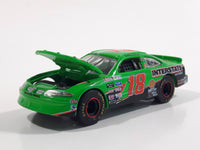 Racing Champions Limited Edition NASCAR #18 Bobby Labonte Interstate Batteries Green Die Cast Toy Race Car Vehicle with Opening Hood