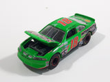 Racing Champions Limited Edition NASCAR #18 Bobby Labonte Interstate Batteries Green Die Cast Toy Race Car Vehicle with Opening Hood