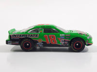 Racing Champions Limited Edition NASCAR #18 Bobby Labonte Interstate Batteries Green Die Cast Toy Race Car Vehicle with Opening Hood