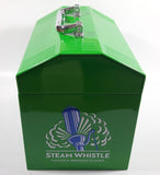 Drink Steam Whistle Pilsner Canada's Pilsner Beer Bright Green Metal Lunch Box