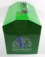 Drink Steam Whistle Pilsner Canada's Pilsner Beer Bright Green Metal Lunch Box