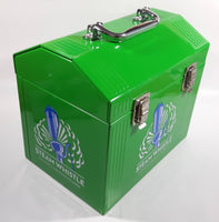 Drink Steam Whistle Pilsner Canada's Pilsner Beer Bright Green Metal Lunch Box