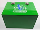 Drink Steam Whistle Pilsner Canada's Pilsner Beer Bright Green Metal Lunch Box