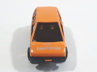 Unknown Brand Construction Orange Die Cast Toy Car Vehicle
