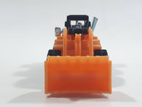 2013 Hot Wheels HW City City Works CAT Wheel Loader Orange and Black Die Cast Toy Construction Vehicle