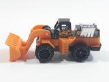 2013 Hot Wheels HW City City Works CAT Wheel Loader Orange and Black Die Cast Toy Construction Vehicle