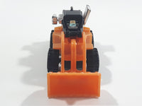 2013 Hot Wheels HW City City Works CAT Wheel Loader Orange and Black Die Cast Toy Construction Vehicle