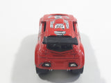 2004 Hot Wheels First Editions Tooned Mitsubishi Pajero Red Die Cast Toy Car Vehicle