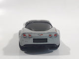 2008 Hot Wheels '09 Corvette ZR1 Metallic Grey Silver Die Cast Toy Car Vehicle