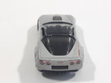 2008 Hot Wheels '09 Corvette ZR1 Metallic Grey Silver Die Cast Toy Car Vehicle