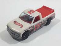 2011 Hot Wheels Track Stars 1996 Chevy 1500 Truck Light Cream Brown Die Cast Toy Racing Car Vehicle