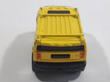 2004 Hot Wheels First Editions Blings Hummer H2 Yellow Die Cast Toy Car Vehicle