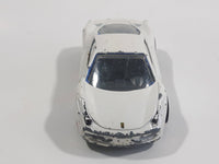 2012 Hot Wheels HW All Stars Ferrari 458 Italia White Die Cast Toy Luxury Sports Car Vehicle