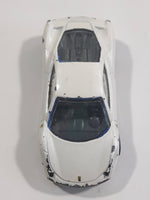 2012 Hot Wheels HW All Stars Ferrari 458 Italia White Die Cast Toy Luxury Sports Car Vehicle