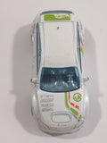 2013 Hot Wheels Night Burnerz Subaru WRX STI White Die Cast Toy Car Vehicle