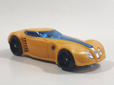 2012 Hot Wheels Light Speeders Covelight Yellow Die Cast Toy Car Vehicle