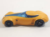 2012 Hot Wheels Light Speeders Covelight Yellow Die Cast Toy Car Vehicle