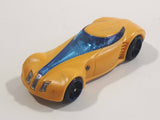 2012 Hot Wheels Light Speeders Covelight Yellow Die Cast Toy Car Vehicle