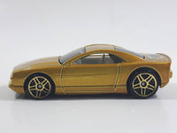 2002 Hot Wheels Spectraflame 2 Muscle Tone Metalflake Gold Die Cast Toy Car Vehicle