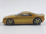 2002 Hot Wheels Spectraflame 2 Muscle Tone Metalflake Gold Die Cast Toy Car Vehicle