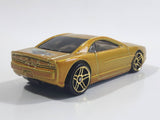 2002 Hot Wheels Spectraflame 2 Muscle Tone Metalflake Gold Die Cast Toy Car Vehicle