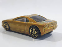 2002 Hot Wheels Spectraflame 2 Muscle Tone Metalflake Gold Die Cast Toy Car Vehicle