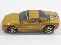 2002 Hot Wheels Spectraflame 2 Muscle Tone Metalflake Gold Die Cast Toy Car Vehicle