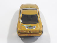 2002 Hot Wheels Spectraflame 2 Muscle Tone Metalflake Gold Die Cast Toy Car Vehicle