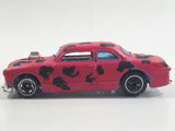 2001 Hot Wheels Shoe Box Rat Rods Light Purple Painted Pink with Black Spots Die Cast Toy Car Vehicle