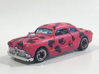 2001 Hot Wheels Shoe Box Rat Rods Light Purple Painted Pink with Black Spots Die Cast Toy Car Vehicle