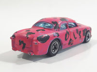 2001 Hot Wheels Shoe Box Rat Rods Light Purple Painted Pink with Black Spots Die Cast Toy Car Vehicle