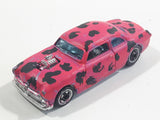 2001 Hot Wheels Shoe Box Rat Rods Light Purple Painted Pink with Black Spots Die Cast Toy Car Vehicle